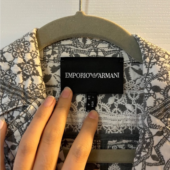 emporio armani quilted jacket - Picture 2 of 3